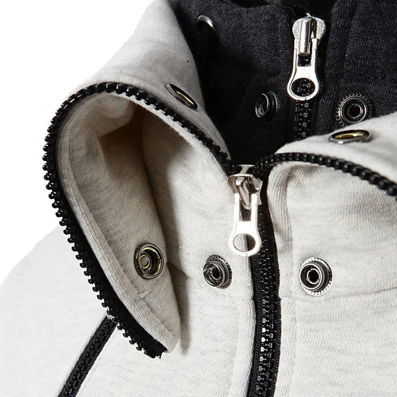 Men's Zip UP Hooded Jacket