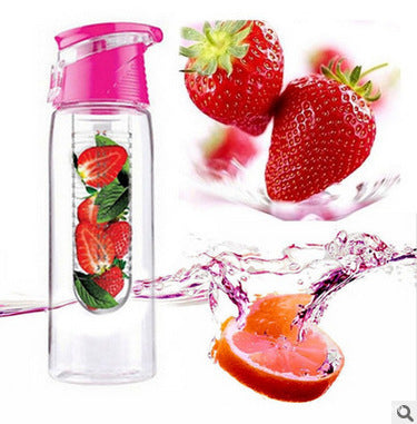 Water bottle outdoor sports lemon water cup artifact