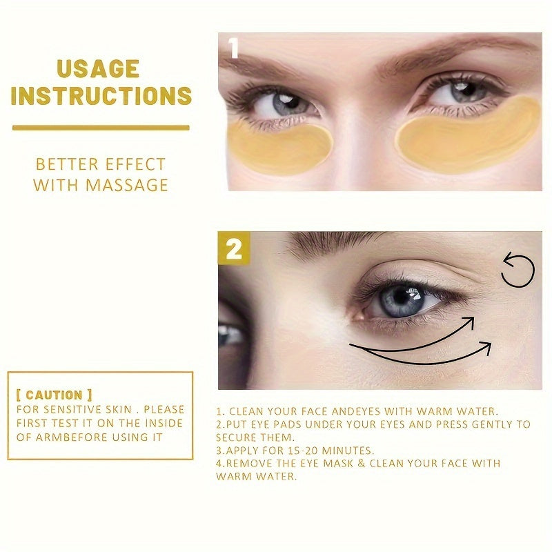 Pure Natural Golden Eye Mask