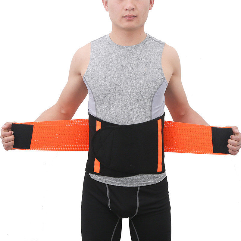 Sports Breathable Waist Belt Squat Strength Support Waist Trainer