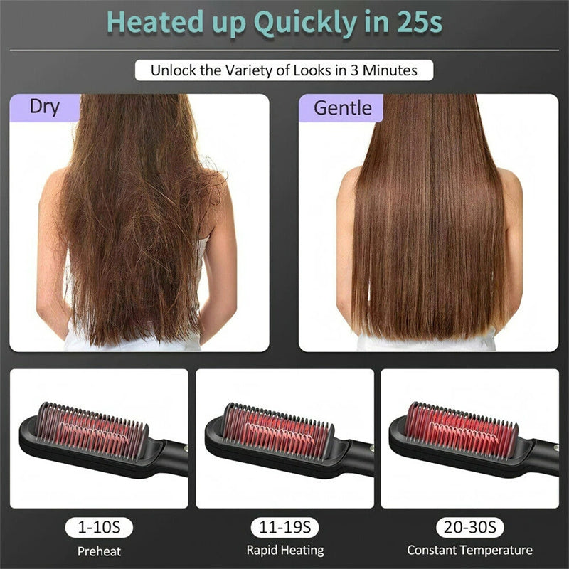 New 2 In 1 Hair Straightener