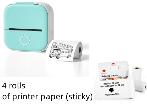 Portable Mini Thermal Label Printer