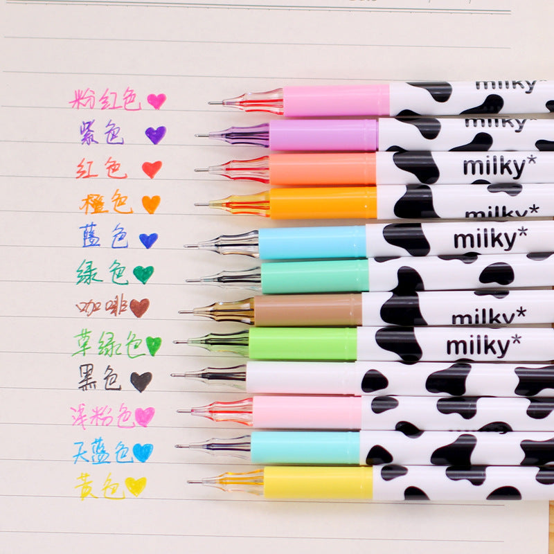 Cow gel pen