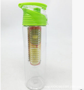 Water bottle outdoor sports lemon water cup artifact