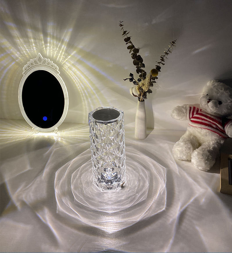 LED Rose Diamond Table Light