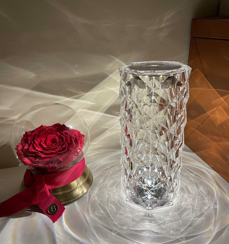 LED Rose Diamond Table Light