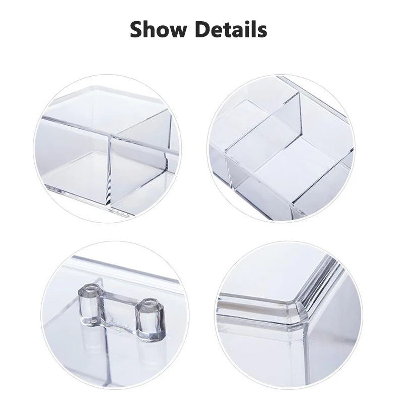 Transparent Cosmetic Storage Box Makeup Organizer