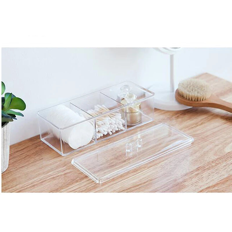 Transparent Cosmetic Storage Box Makeup Organizer