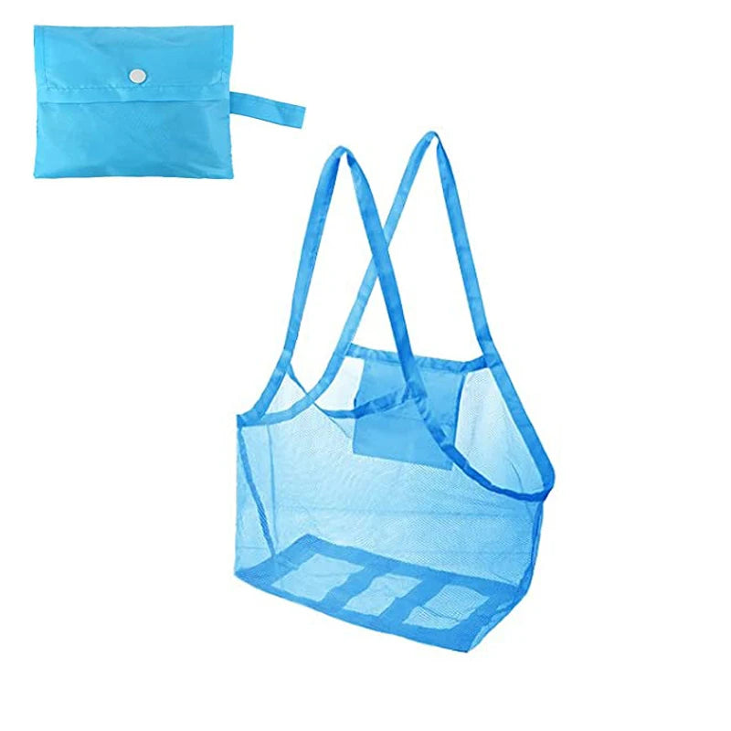 2 PCS Mesh Beach Storage Bag