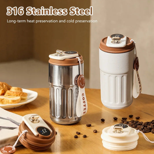 Smart Digital Thermal Portable Coffee Mug