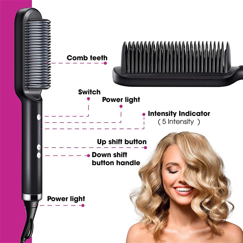 New 2 In 1 Hair Straightener