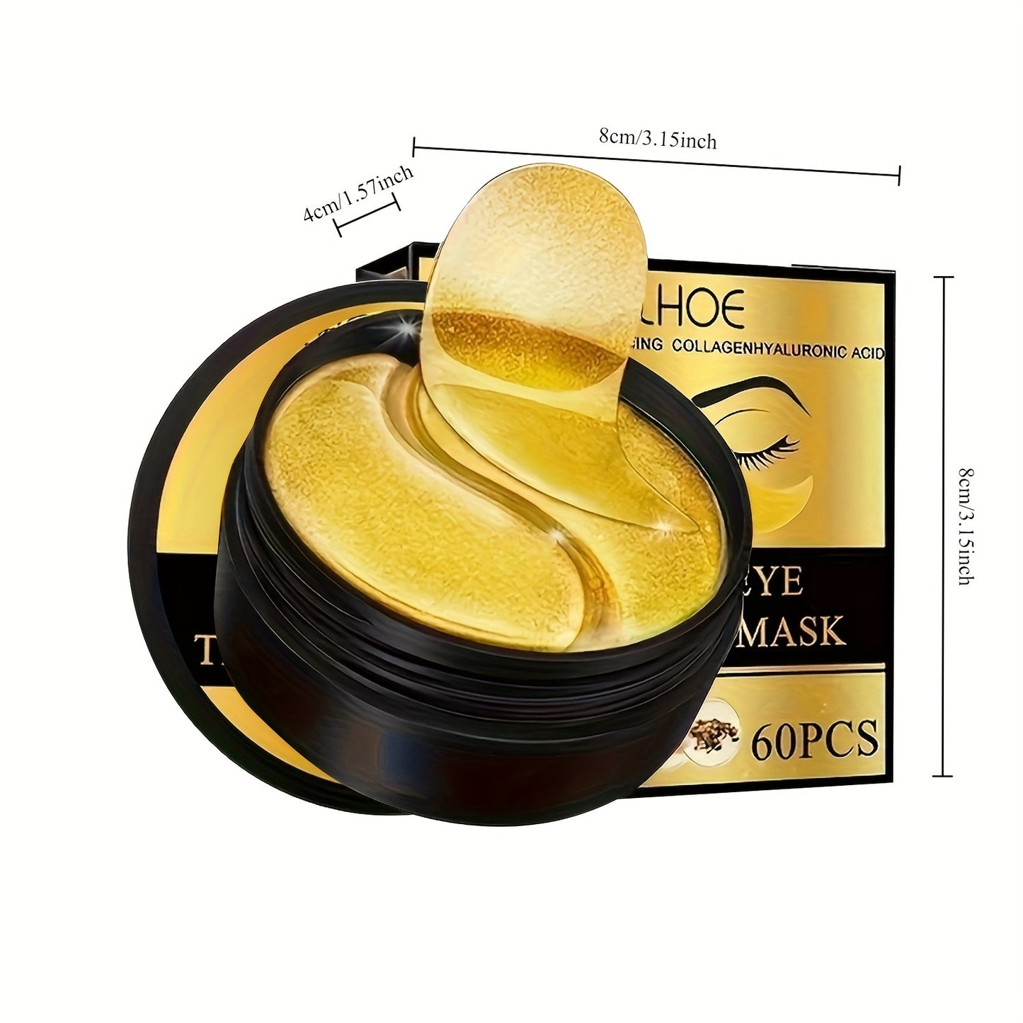 Pure Natural Golden Eye Mask